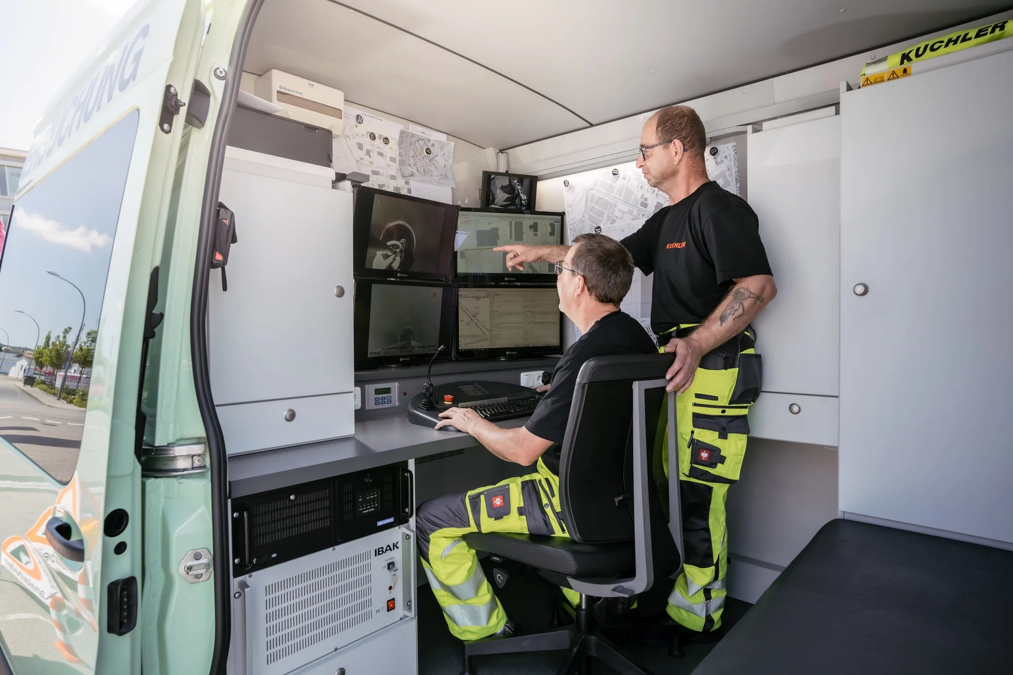 Ablauf eines Saugbagger Einsatzes